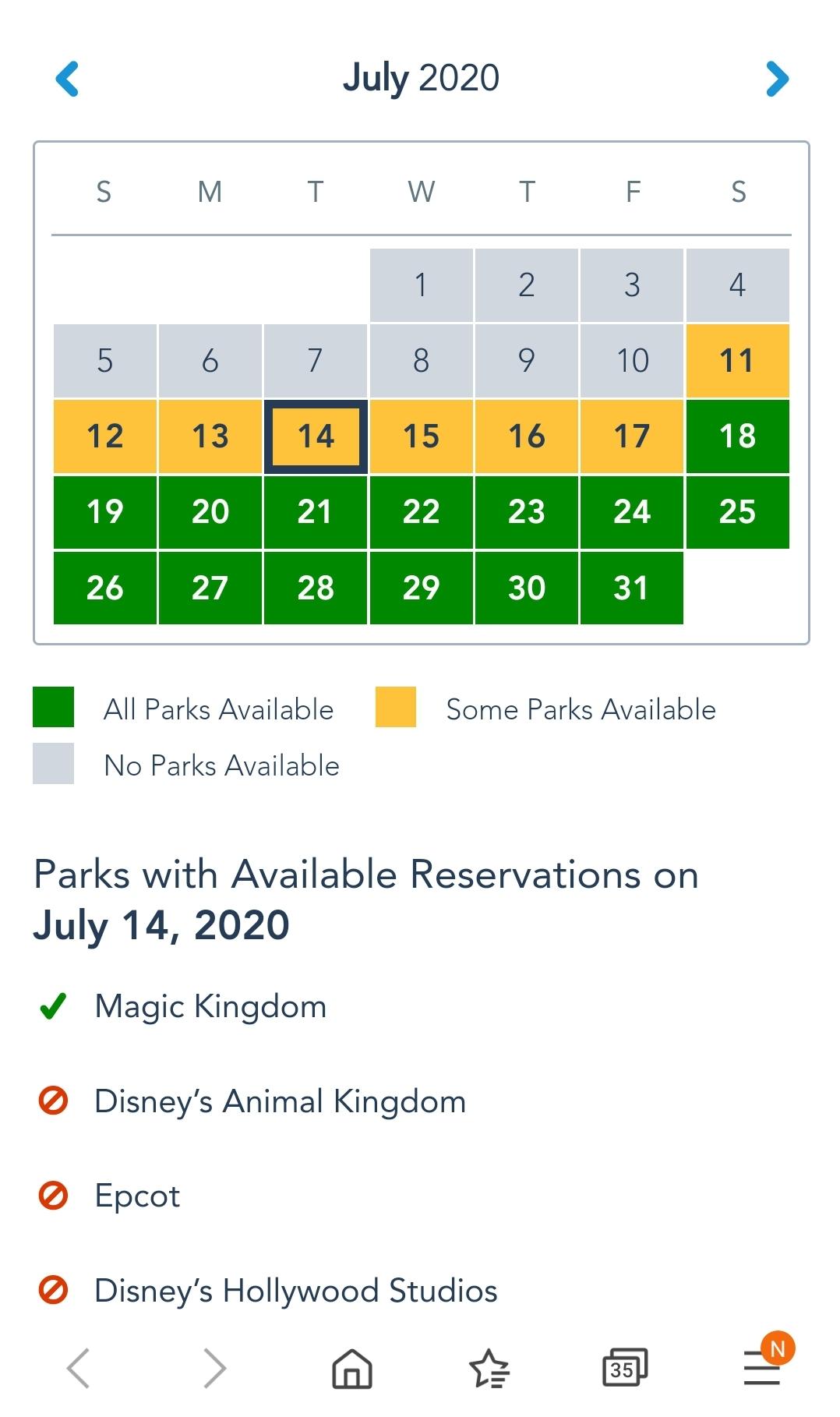 Animal Kingdom Has a Day Sold Out for Reservations - Crazy for Disney World